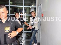 Detienen al asesino de Chocolate. Gentileza Diario La Voz de San Justo Detienen al asesino de Chocolate. Gentileza Diario La Voz de San Justo