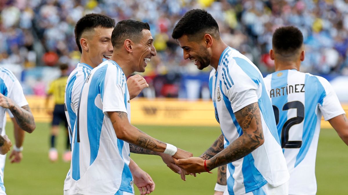 La Selección Argentina le ganó 1-0 a Ecuador en el amistoso previo a la  Copa América 2024