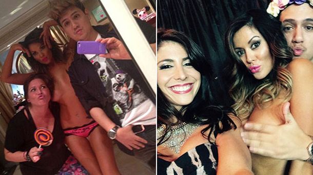 Karina Jelinek calentó las redes sociales con fotos hot y hasta de desnudos