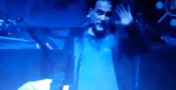 El popular artista no dejó pasar la chance