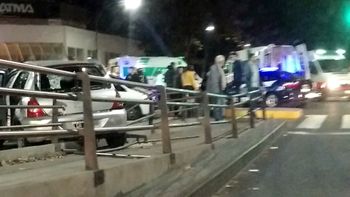 choque en juan b. justo y corrientes: hay heridos choque en juan b. justo y corrientes: hay heridos