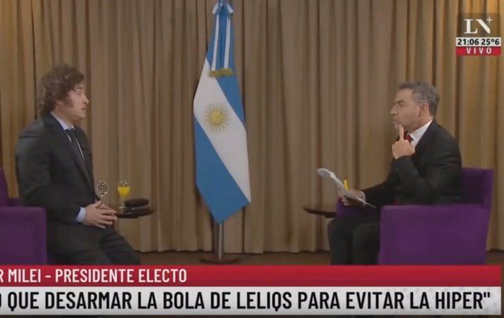 Sin confirmarlo, Milei destacó la muñeca financiera experta de Luis Caputo