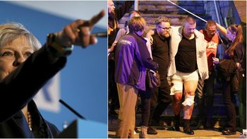 Theresa May y el ataque terrorista en el show de Ariana Grande del Manchester Arena Theresa May y el ataque terrorista en el show de Ariana Grande del Manchester Arena