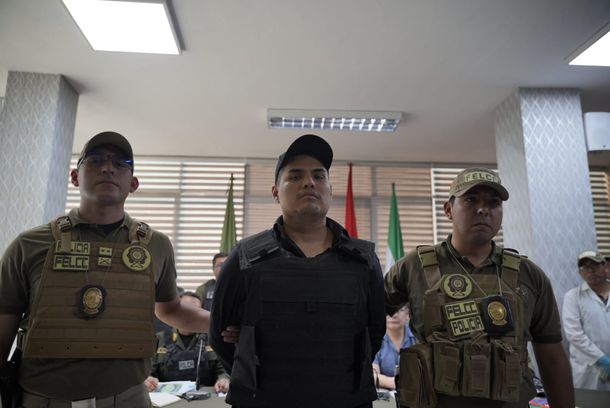 Erlan Iván García López fue capturado en Bolivia