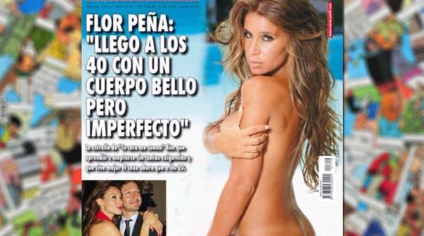 A los 40 años, Florencia Peña se animó a un desnudo total