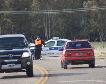 Cierran parte de una ruta bonaerense por la nieve
