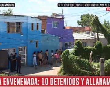 Cocaína envenenada: allanamiento