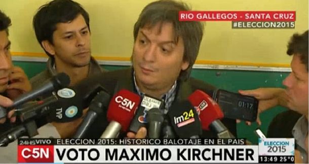 Votó Máximo Kirchner: Cristina excede las fronteras del peronismo