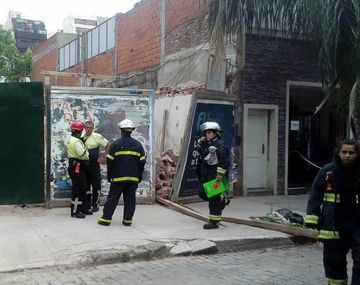 Se derrumbó una obra en construcción en Villa Crespo: hay dos muertos