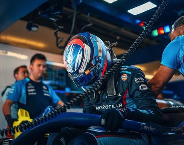 Franco Colapinto finalizó su sesión de prácticas en Fórmula 2: cómo le fue