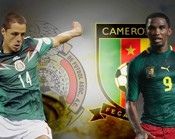 México y Camerún buscarán no perderle pisada a Brasil