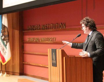 Javier Milei en Stanford