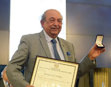 Dr. Jorge Menehen&nbsp;presidente de la Fundación Garrahan