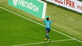 El ex River marcó por primera vez para el Zenit El ex River marcó por primera vez para el Zenit