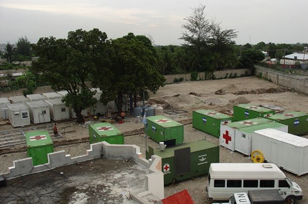 Queda en Haití de forma permanente el hospital militar reubicable