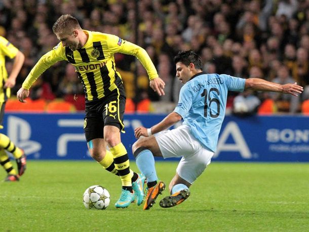 Manchester City rescató un punto como local ante el Dortmund