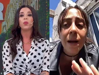 Video: Nai Awada abandonó un móvil en vivo tras una discusión con Pochi