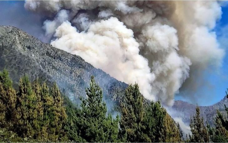 Emergencia en Chubut: el calor extremo y el viento reactivaron los incendios forestales