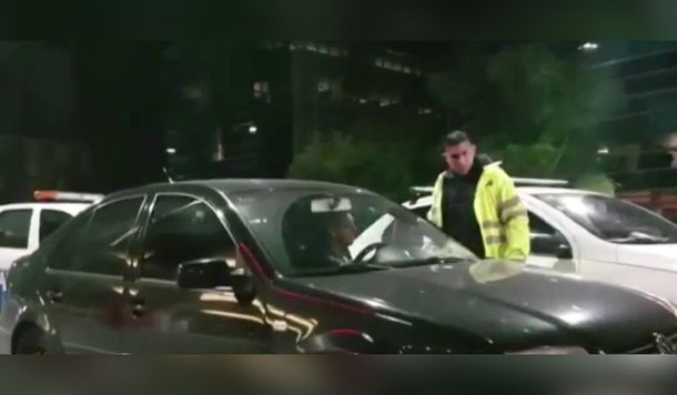 Condenaron al hermano del Turco García por atropellar a un agente de tránsito y darse a la fuga