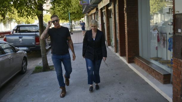 Alejandro Fantino y Romina Manguel