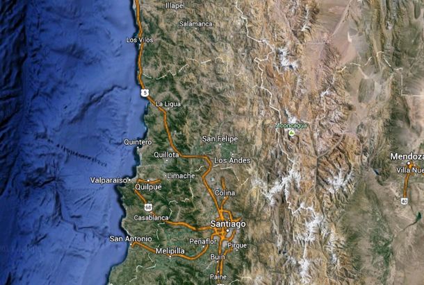 Dos sismos afectaron a la zona central de Chile