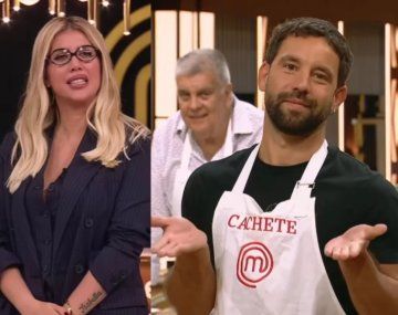 Wanda Nara descolocó a Cachete Sierra con una pregunta insólita en MasterChef Celebrity