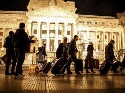 #Valijazo al Congreso contra reforma de Ley de alquileres