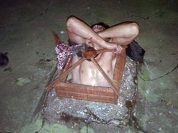 El ladrón tuvo que ser llevado al hospital El ladrón tuvo que ser llevado al hospital