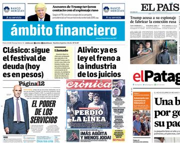 Tapas de diario del jueves 16 de febrero de 2017