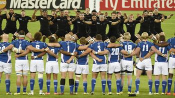 video: mira el haka de los all blacks frente a georgia video: mira el haka de los all blacks frente a georgia