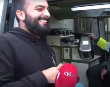 Se ofreció para un control de condcutores y le salió positivo