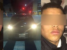 Detuvieron a dos menores por robar un auto 