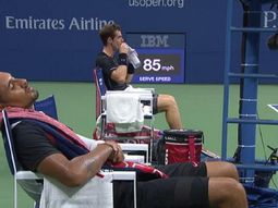 este tenista decidio dormir una siesta en pleno partido del us open este tenista decidio dormir una siesta en pleno partido del us open