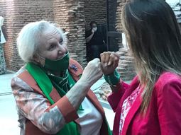 Malena Galmarini y Niña Brug- Crédito: Laura Guarinoni / minutouno.com