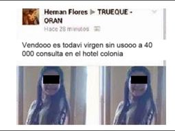 ofrecen a una nena virgen por $40 mil ofrecen a una nena virgen por $40 mil