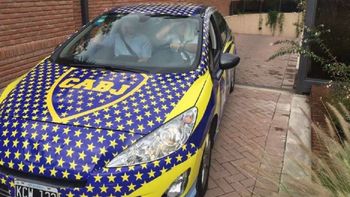 broma pesada: es fanatico de river y le plotearon el auto a lo boca broma pesada: es fanatico de river y le plotearon el auto a lo boca