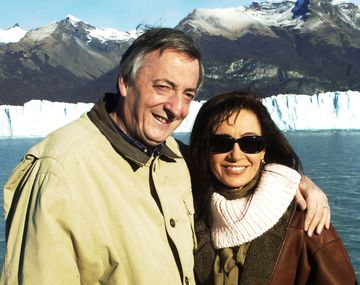 Néstor y Cristina Kirchner