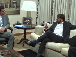 Urtubey junto a Bossio Urtubey junto a Bossio