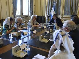 pena recibio a estela de carlotto en la casa rosada pena recibio a estela de carlotto en la casa rosada