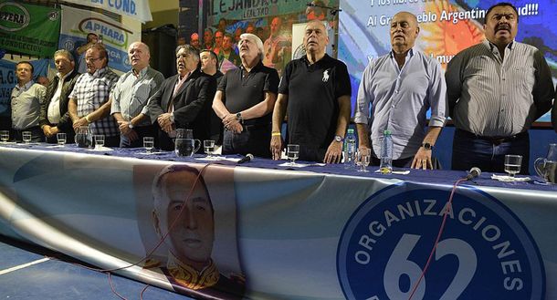 Las 62 Organizaciones tildaron de mamarrachos a los líderes de la CGT