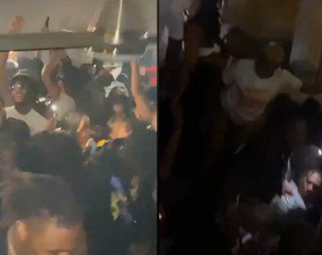 Estados Unidos: hizo una fiesta en un departamento y sus invitados rompieron el piso