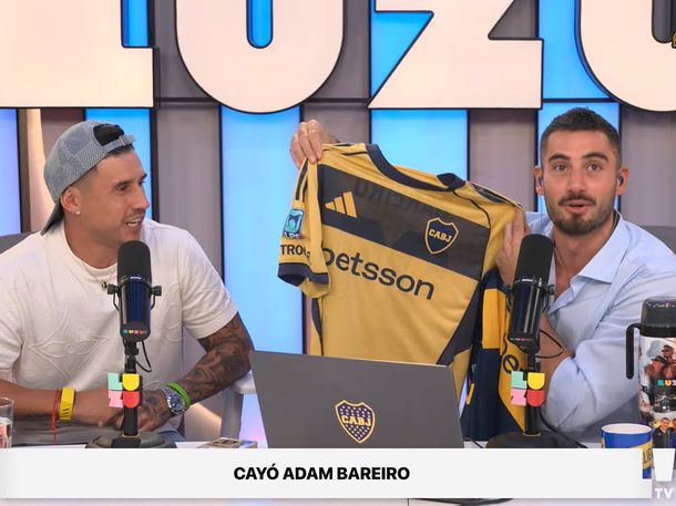 De la cancha al streaming: Adam Bareiro sorprendió en Luzu tras el triunfo de Boca