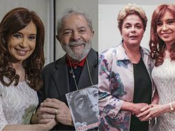 Cristina, Lula y Dila en Brasil Cristina, Lula y Dila en Brasil