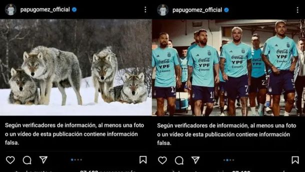 Insólito: la censura que sufrió el Papu Gómez tras subir una foto a Instagram