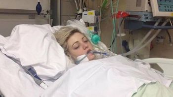 Sharon peleó por su vida después de haber fumado una marihuana sintética Sharon peleó por su vida después de haber fumado una marihuana sintética