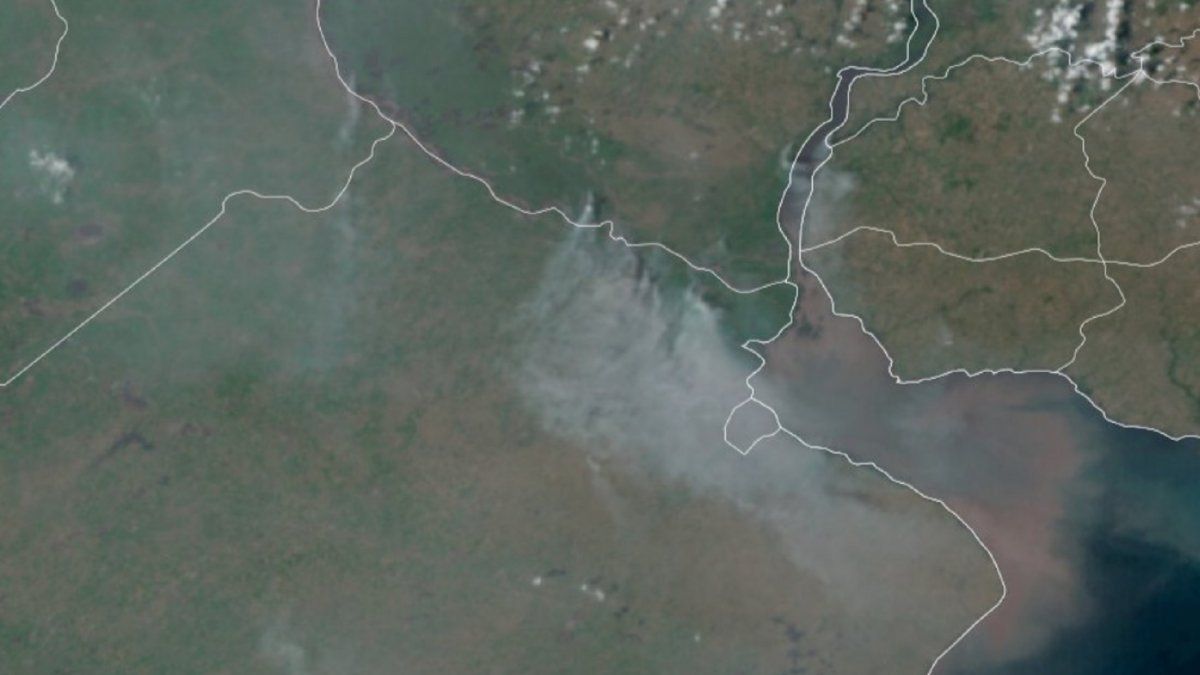 Incendios en el Delta invaden con humo a Buenos Aires