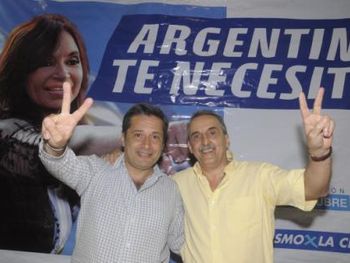 Moreno respaldó a Santa María para conducir el PJ porteño