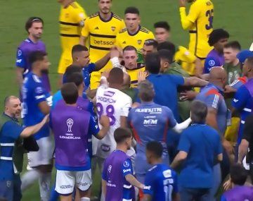 Cruzeiro-Boca: así fueron los incidentes en la previa a la tanda de penales