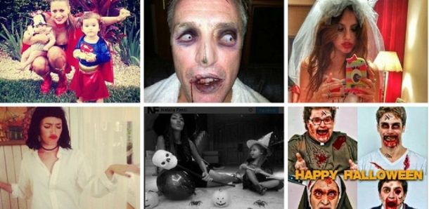 ¿Dulce o truco? Los famosos festejaron Halloween