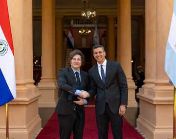 Milei con Peña en Paraguay: La prosperidad llega con superávit y desregulación